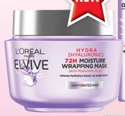 L'oreal Paris Hydra Hyaluronic 72H Moisture Wrapping Mask-300ml