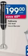 Safeway 300 Watt Hand Blender-Each