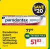 Parodontax Expert Gum Care Whitening Toothpaste-75ml