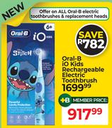 Oral-B IO kids Rechargeable Electric Toothbrush