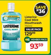 Listerine Cool Mint Mouthwash-750ml
