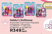 Gabby's Dollhouse Assorted Cat Tivity Playsets PT88699, PT88700, PT88701 Or PT88710-Each