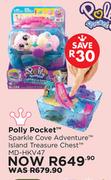 Polly Pocket Sparkle Cove Adventure Island Treasure Chest MD-HKV47