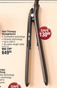 Nicky Clarke Hair Therapy Straightener