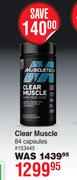 Mustle Tech Clear Muscle 84 Capsules