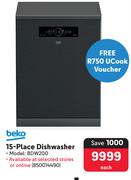 Beko 15-Place Dishwasher