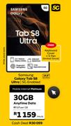 Samsung Galaxy Tab S8 Ultra 5G Enabled-Mobile Internet Platinum