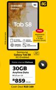 Samsung Galaxy Tab S8 5G Enabled