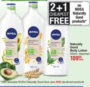 Nivea Naturally Good Body Lotion Assorted-350ml Each