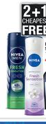 Nivea Deodorant Spray Assorted-150ml Each