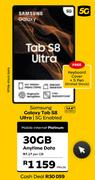 Samsung Galaxy Tab S8 Ultra 5G Enabled