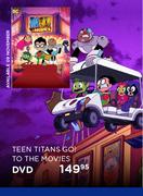Teen Titans Go To The Movies DVD