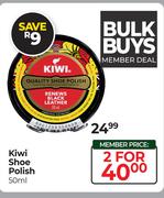 Kiwi Shoe Polish-For 2 x 50ml