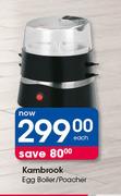 Kambrook Egg Boiler/ Peacher-Each