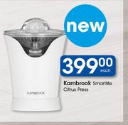 Kambrook Smartlife Citrus Press-Each