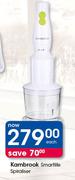Kambrook Smartlife Spiraliser-Each