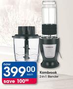 Kambrook 2-In-1 Blender-Each