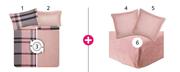 Ashlyn Deluxe 6 Piece Duvet Cover Sets (Double)