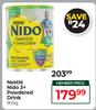 Nestle Nido 3+ Powdered Drink-900g