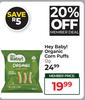 Hey Baby! Organic Corn Puffs-12g