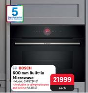 Built in outlet microwave makro
