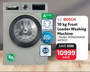 Bosch Front Loader Washing Machine WGA254OXZA 