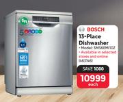 Bosch 13-Place Dishwasher SMS6EMI1OZ 