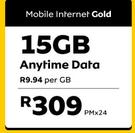 Samsung Galaxy Tab A7 Lite LTE-On Mobile Internet Gold
