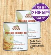 Delta Coco Sweetened Coconut Milk-300g