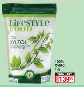 Lifestyle Food 100% Xylitol-1Kg