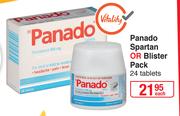 Panado Spartan Or Blister Pack 24 Tablets-Each