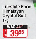 Lifestyle Food Himalayan Crystal Salt-1Kg