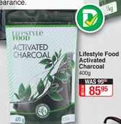 Lifestyle Food Activated Charcoal-400g