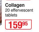 Collagen 20 Effervescent Tablets