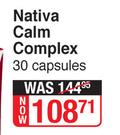 Nativa Calm Complex-30 Capsules