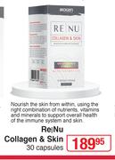 Biogen ReNu Collagen & Skin 30 Capsules