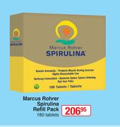Marcus Rohrer Spirulina Refill Pack (180 Tablets)