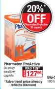 Pharmaton Pro Active 30 Easy Swallow Caplets