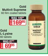 Dis-Chem Gold Multivit Supreme-60 Film Coated Tablets