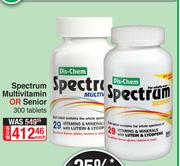 Dis-Chem Spectrum Multivitamin Or Senior (300 Tablets)-Each
