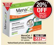 Mena Cal.7 Value Pack (90 Tablets)