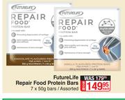 FutureLife Repair Food Protein Bars Assorted-7 x 50g Bars