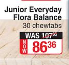 ProbiFlora Junior Everyday Flora Balance-30 Chewtabs