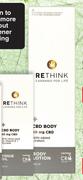 Rethink CBD 50mg Tissue Oil-125ml