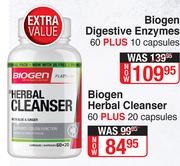 Biogen Herbal Cleanser (60 Plus 20 Capsules)