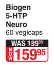 Biogen 5-HTP Neuro-60 Vegicaps