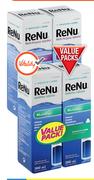 Bausch + Lomb ReNu Multi Purpose Solution Value Pack-2 x 360ml Per Pack