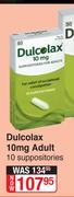 Dulcolax 10mg Adult-10 Suppositories