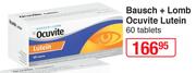 Bausch + Lomb Ocuvite Lutein-60 Tablets