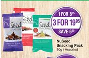 NuSeed Snacking Pack Assorted-30g